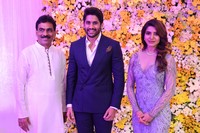 Naga Chaitanya and Samantha Wedding Reception Photos